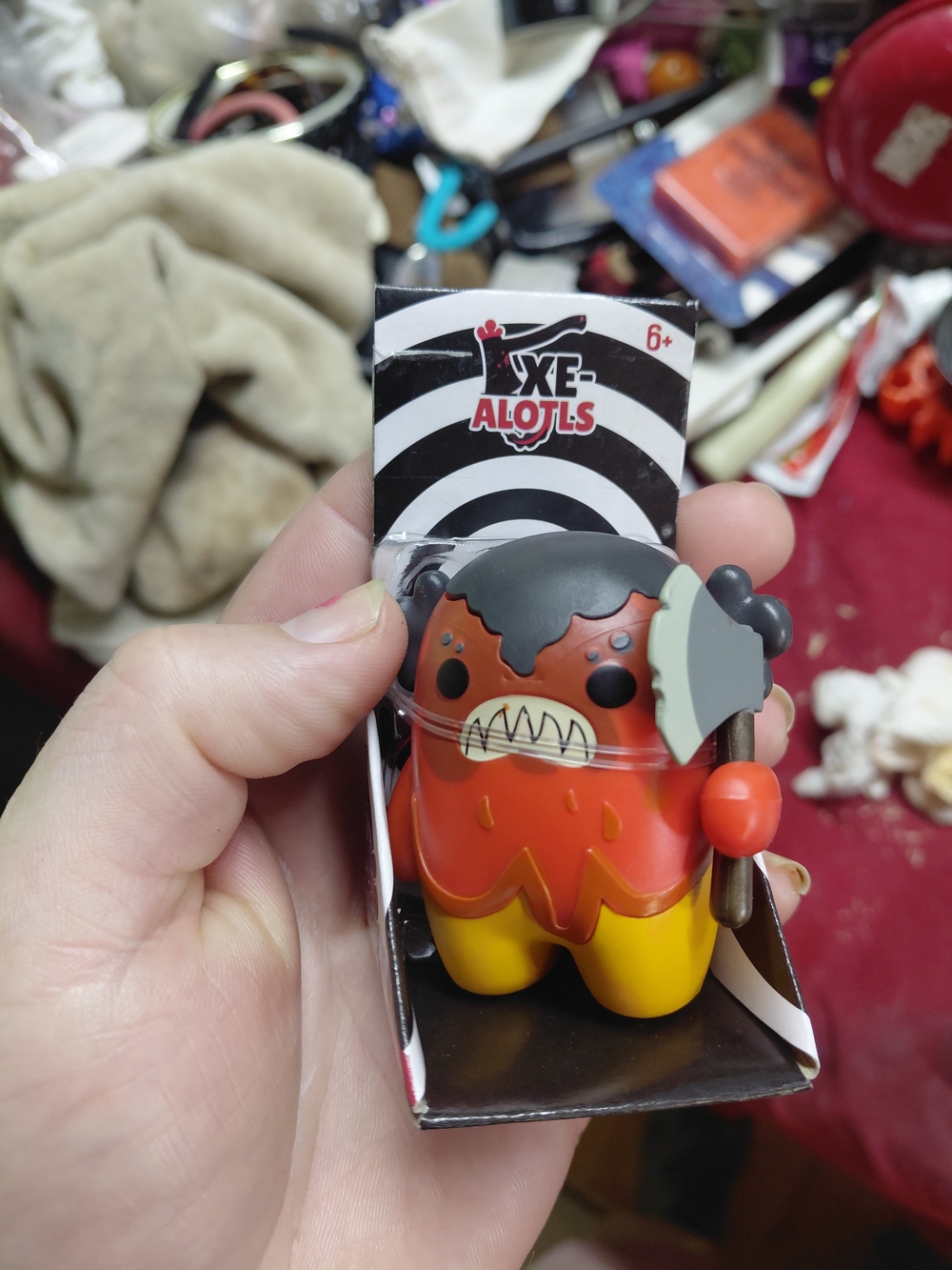 Axe-Alotls Series 1 collectible vinyl figures  unique axolotl Lavaxe